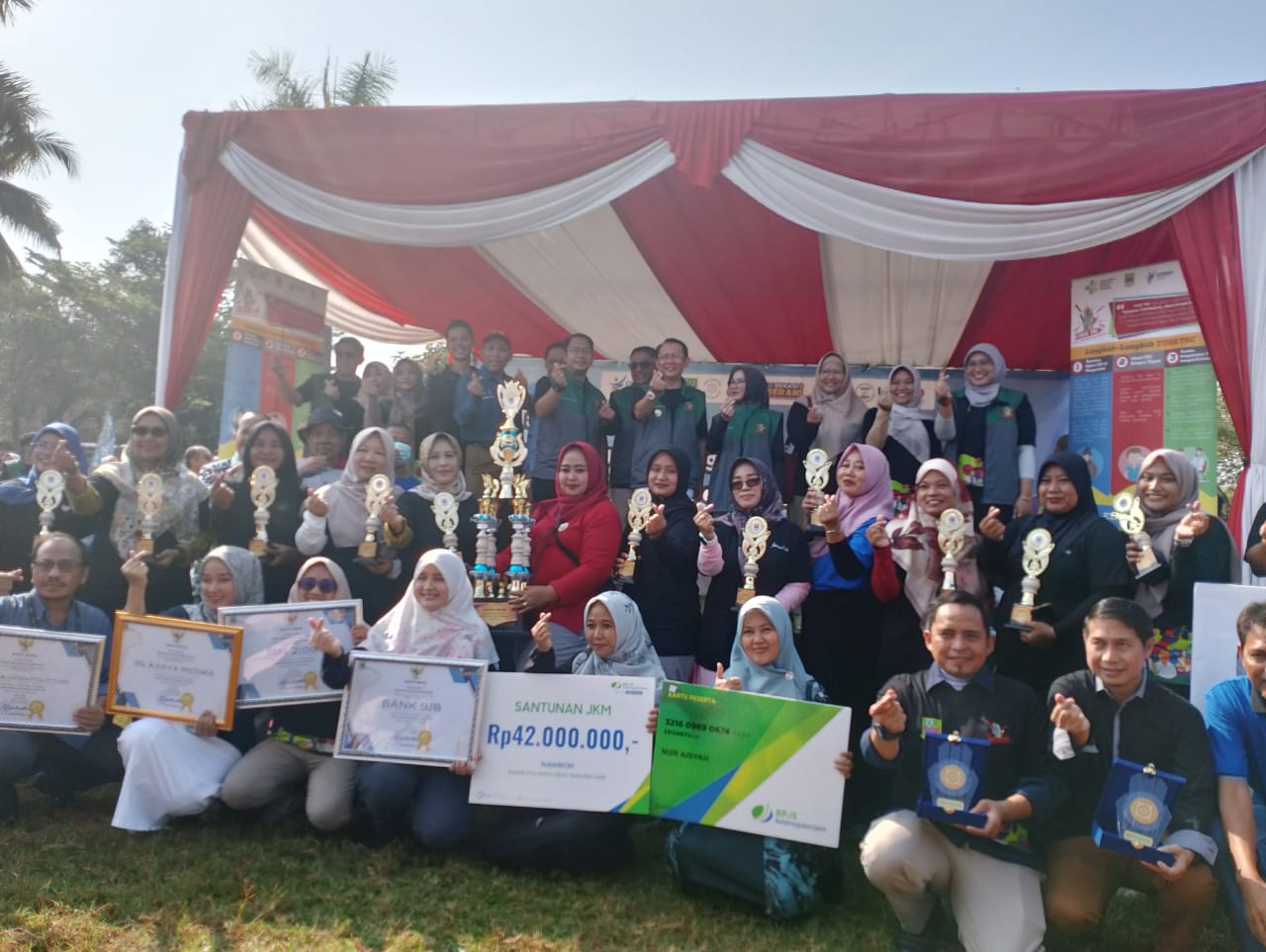 Donasi Bulan Dana Kemanusiaan PMI Kab. Bekasi