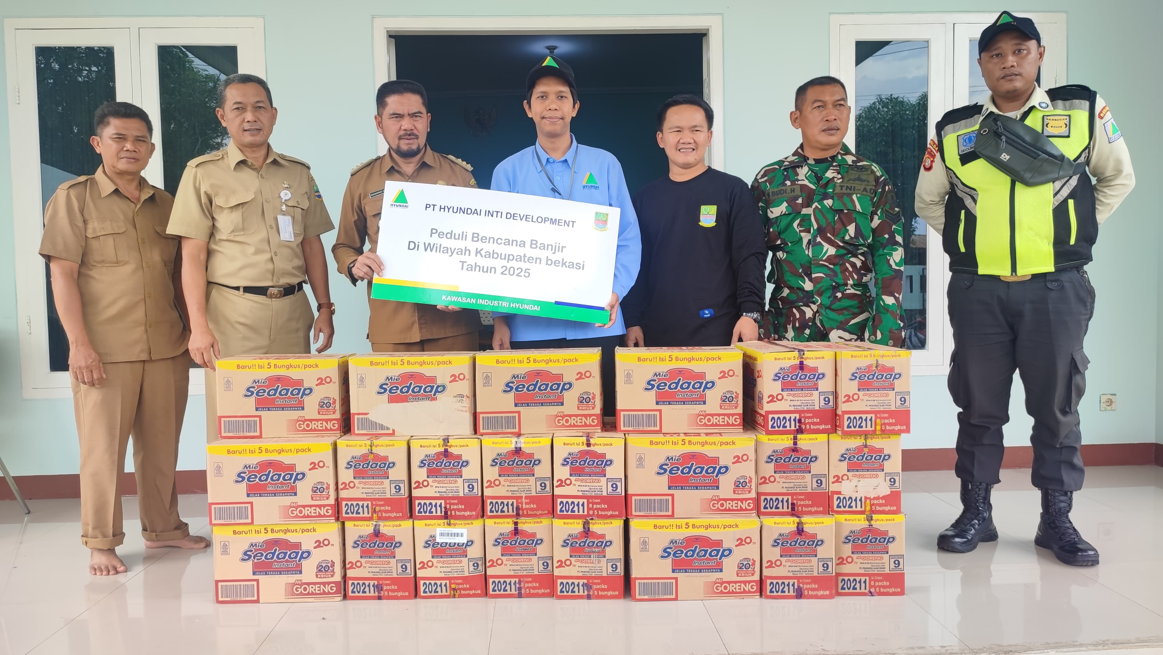 Peduli Bencana Banjir di wilayah Kecamatan Cikarang Selatan Kabupaten Bekasi