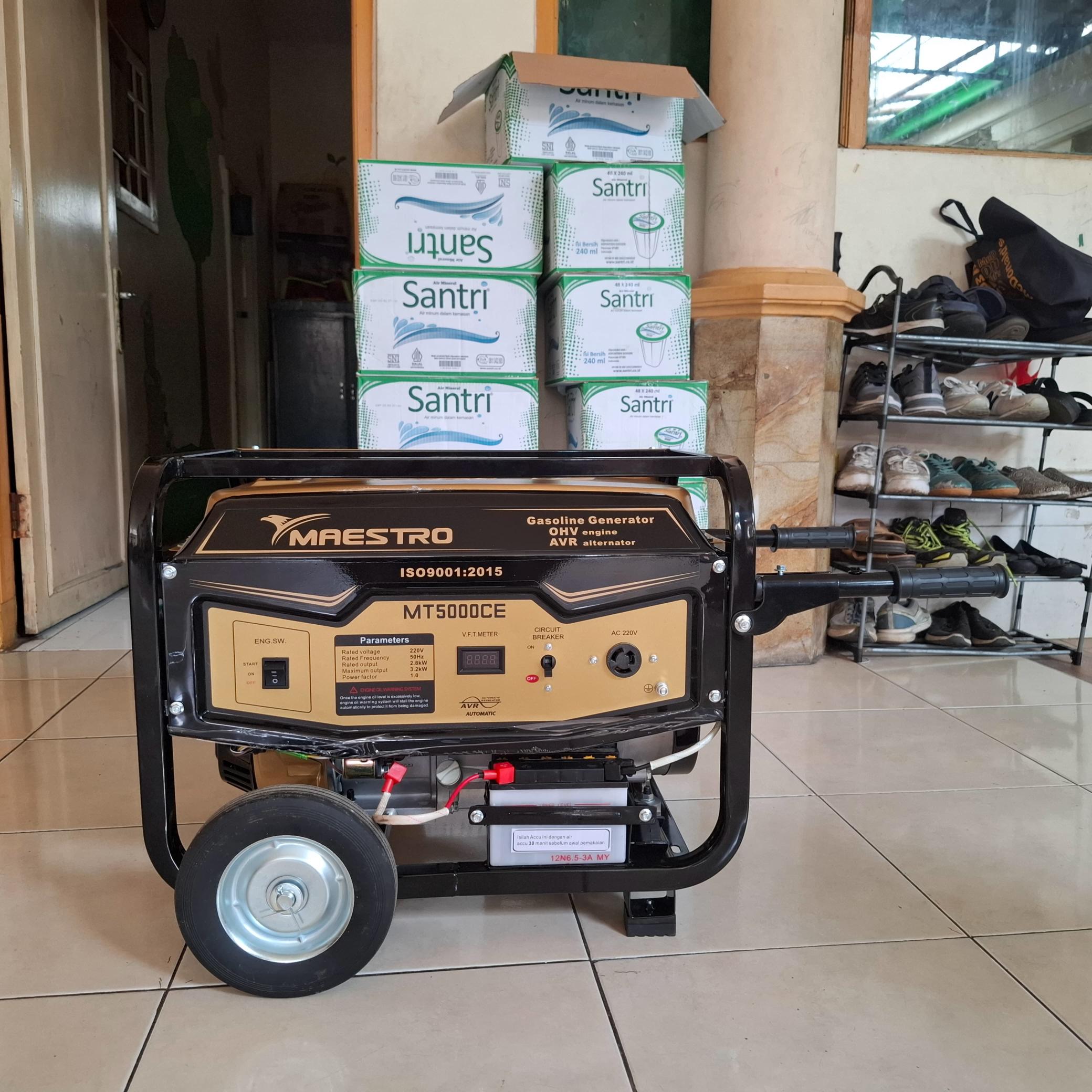 Program Sosial - Bantuan 1 Unit Genset untuk Desa Wangunharja