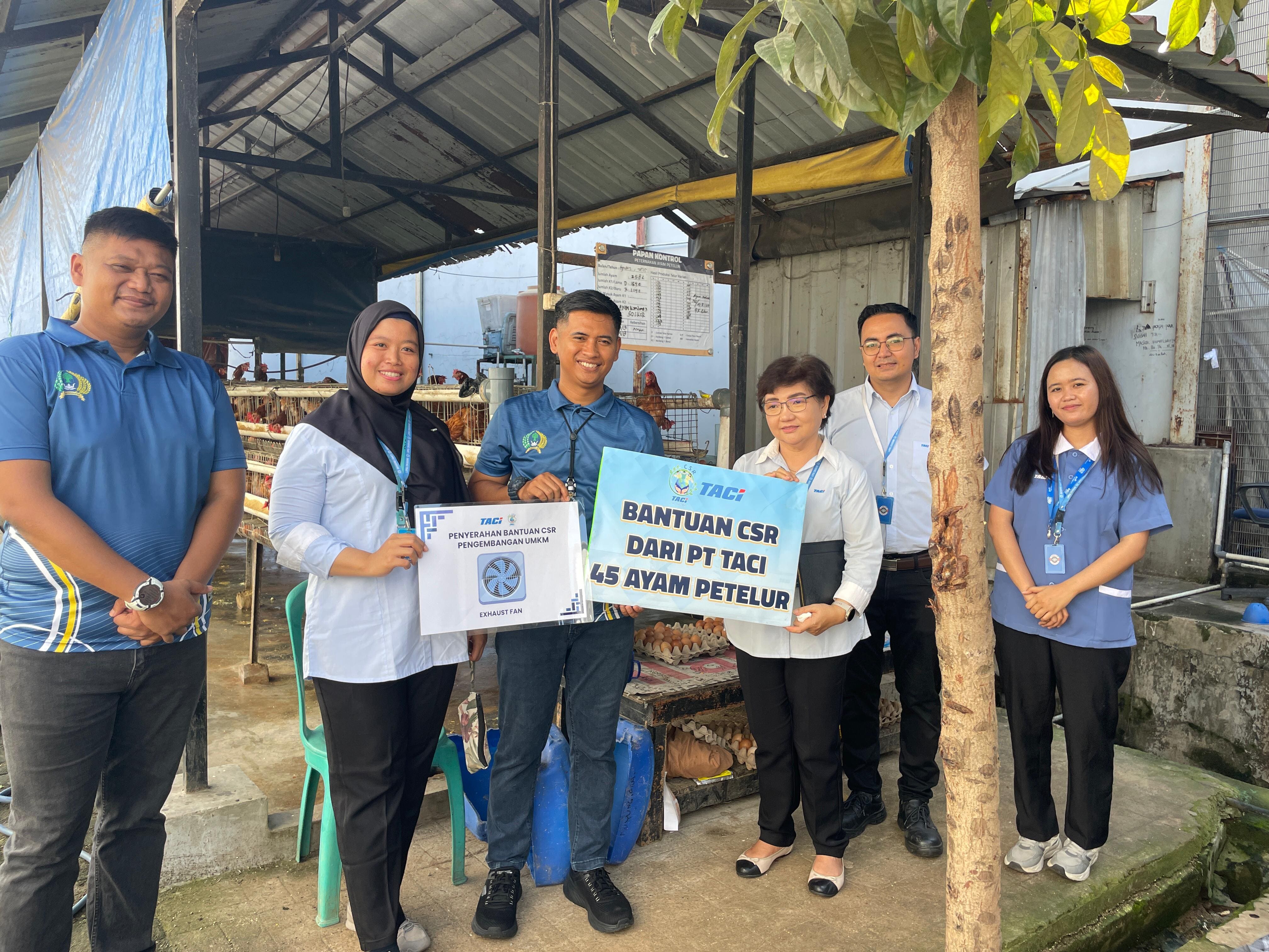 PENYERAHAN BANTUAN PENGEMBANGAN UMKM LAPAS KELAS IIA CIKARANG