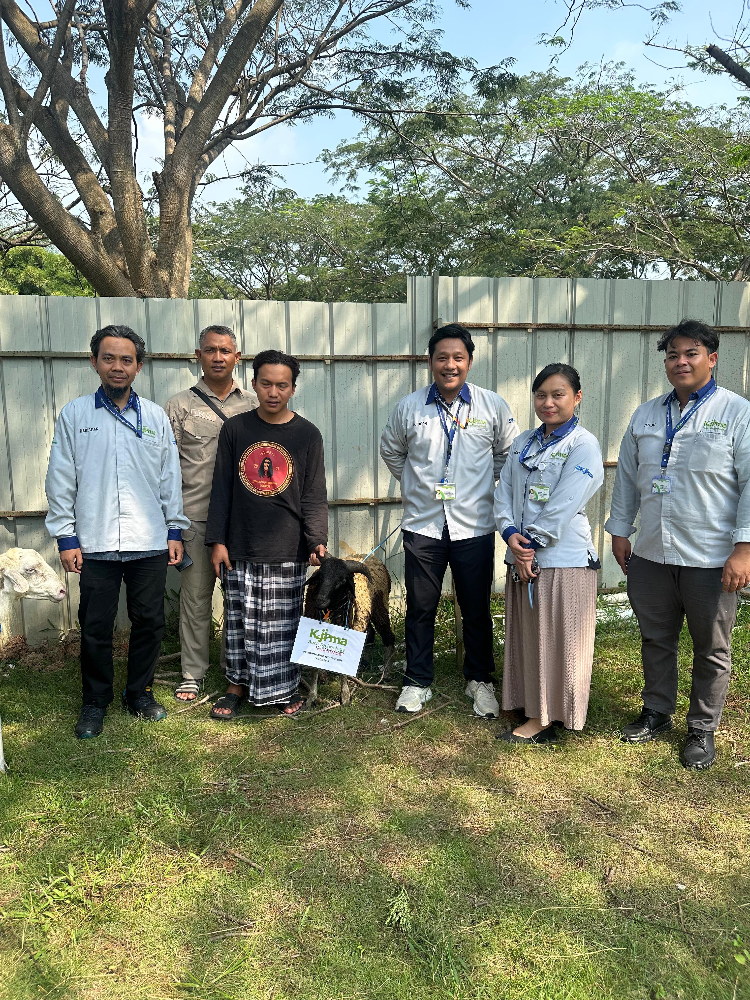 Penyaluran Hewan Qurban Idul Adha kepada Masjid Lippo Cikarang 2
