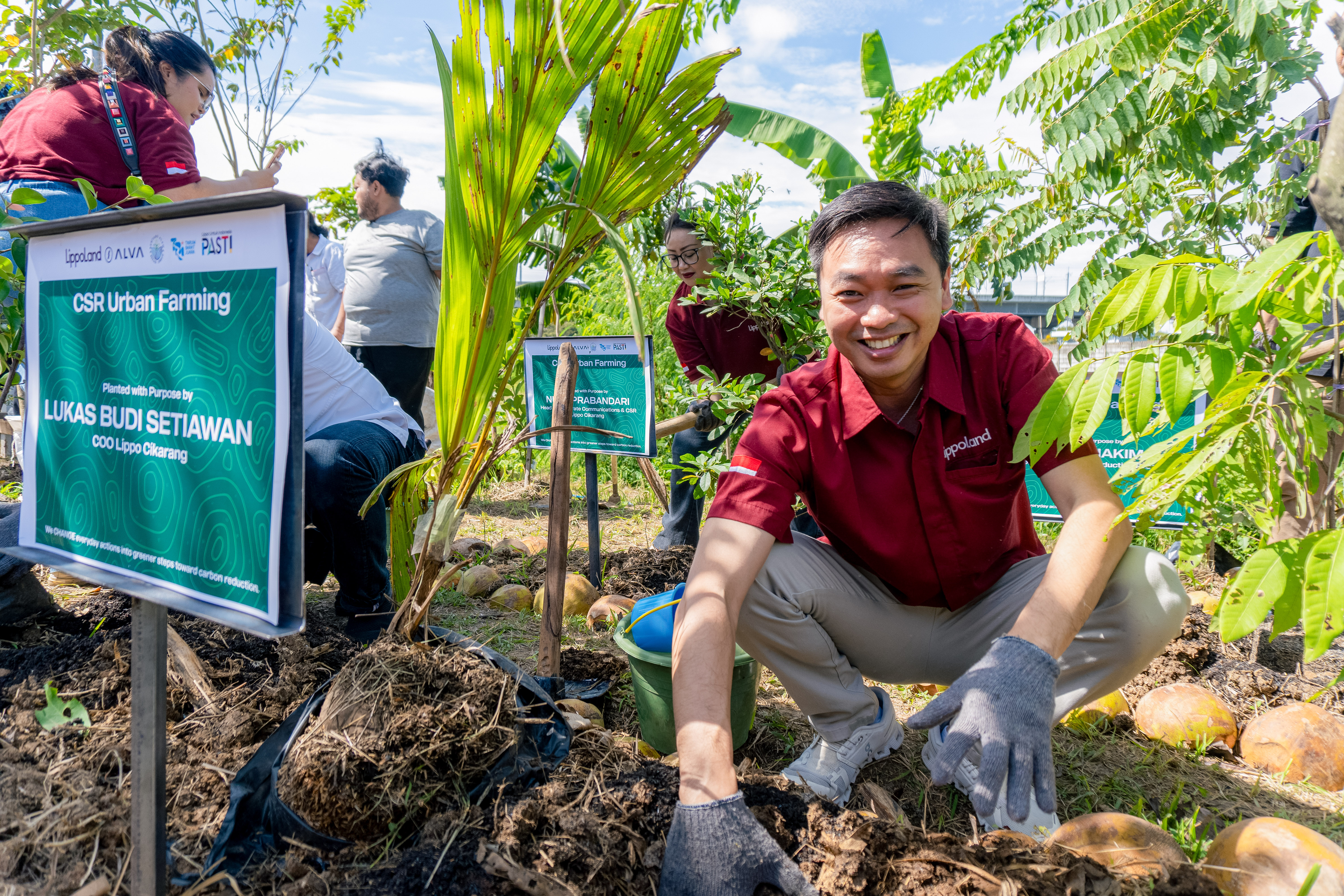 Urban Farming bersama Alva dan Yayasan Bambu